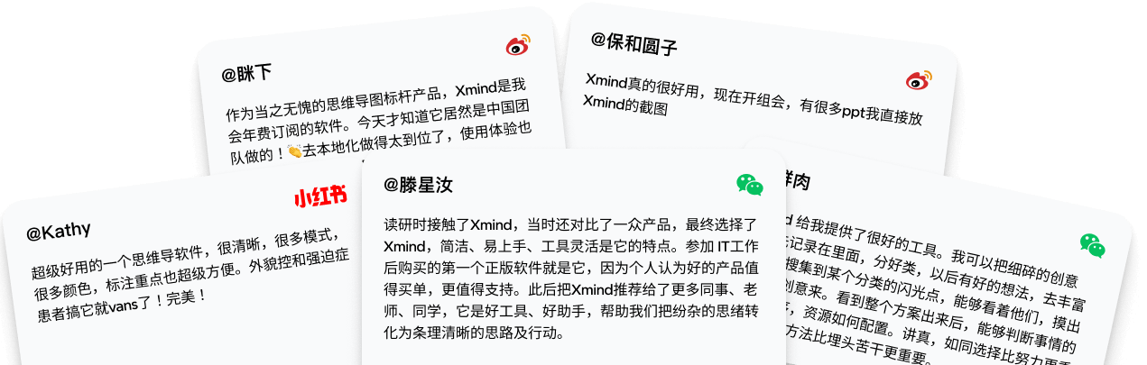 xmind user comment card